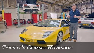 Lamborghini 350GT Murcielago and the Bizzarrini V12  Tyrrells Classic Workshop [upl. by Lyell405]