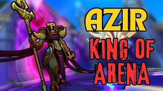 Azir is actually OP in arena [upl. by Odnarb]