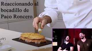 🍞Reaccionando al BOCADILLO DE ACEITE de Paco Roncero y a los MEJORES COMENTARIOS 😂 [upl. by Annaujat]