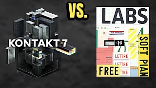 Kontakt 7 vs Spitfire LABS  Which is the better Instrument Player [upl. by Ennayar]