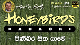 Pinibara Seetha Yame Karaoke Without Voice පිණිබර සීත යාමෙ කැරෝකේ [upl. by Ecirtaeb533]