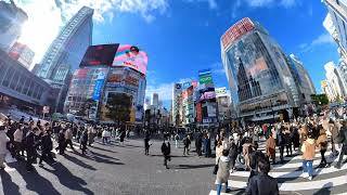 Tokyo Japãocruzamento mais movimentado do mundo Shibuya Crossing4k [upl. by Ellenej]