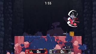 Rivals of Aether Tomo vs Level 9 Abyss Hime No Deaths [upl. by Notterb]