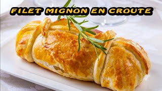 Super facile et super bon le filet mignon en croûte food cuisine [upl. by Aiekam]