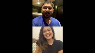 Insta live session with Neha Kakkar and Tonny Kakkar  Yo Yo Honey Singh  Moscow Mashuka [upl. by Acinomal]