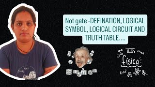 ALL About Not Gate Explanation with Logicle symbol truth tableCircuit PriyankaGupta9172 [upl. by Airotna]