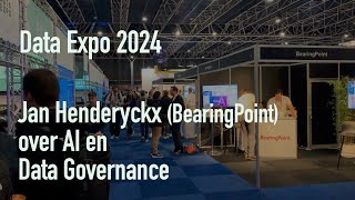 Jan Henderyckx BearingPoint over AI en Data Governance [upl. by Anna496]