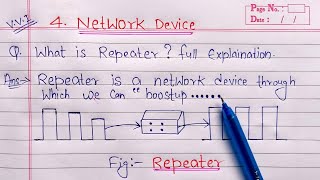 What is Repeater full Explanation  Computer Networking [upl. by Kannav347]