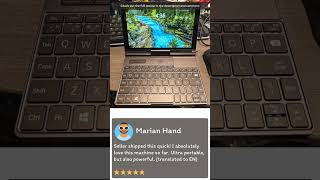 Review Aliexpress New GPD Pocket 3 Mini Laptop PC 8 Inch Intel Core i7 1195G7 16GB1TB Pentium 75 [upl. by Shyamal]