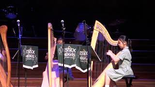 2018 EHPS Showcase Harp Ensemble Scarborough Fair [upl. by Fredette]