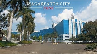 Magarpatta City Drive in 4K  Punes Internationally Acclaimed Township  Part  1 [upl. by Jyoti]