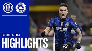 INTER 20 SPEZIA  HIGHLIGHTS  SERIE A 2122 🥳⚫🔵 [upl. by Carlin587]