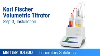 2 Installing the Titration Vessel  Karl Fischer Volumetric Titrator Tutorial [upl. by Colwen502]