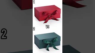 Choose gift box gift chooseonebox giftbox duet choosebox giftwrapping boxgame redquiz [upl. by Marje]