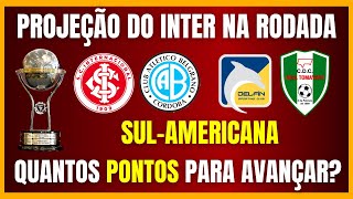 SULAMERICANA  SITUAÇÃO DO INTER  OLHO NA VAGA [upl. by Ayal]