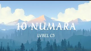 Lvbel C5  10 Numara SözleriLyrics [upl. by Haakon184]