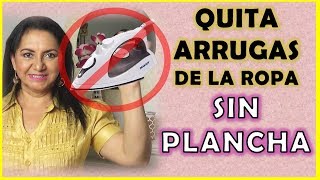 Como Quitar Arrugas de la Ropa sin plancha y sin mesa 😱 en 2 minutos 💡 Manualidades Arte Luna [upl. by Poler]