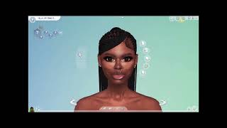 CAS Tammy Reece The Sims 4 My first video [upl. by Charry]