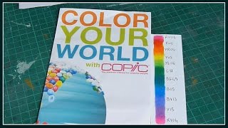 Tutorial Copic Markers  PART ONE How to choose your colors [upl. by Narcissus]