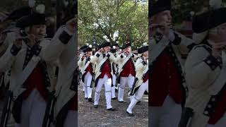 Middlesex County Volunteers at the Sudbury Colonial Fair parade history music [upl. by Rahm]