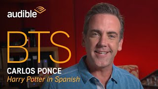 Behind The Scenes Interview with Carlos Ponce Narrator of Harry Potter in Spanish  Audible [upl. by Euphemia375]