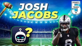 Josh JACOBS  Whats the play in DYNASTY Dynasty Trade Value  Dynasty Football 2024 [upl. by Mattie]