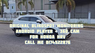 ANDROID PLAYER  BLINDSPOT ORIGINAL FOR HONDA [upl. by Mccreery]