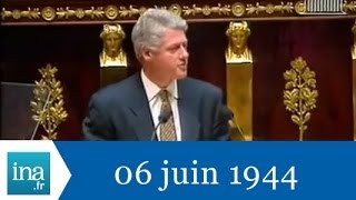 Bill Clinton à lAssemblée Nationale  Archive INA [upl. by Alessig]