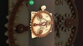 Gear light switch plate Idea shorts ideas woodworking [upl. by Bullough]