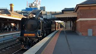 Steamrail Watergardens Steam amp Tait shuttles Part 2 [upl. by Laubin765]