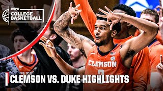 Clemson Tigers vs Duke Blue Devils  Full Game Highlights [upl. by Niamart]