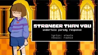 Stronger Than You Undertale Parody Response cover【rachie】 [upl. by Rea]