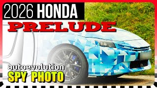 SPY SHOTS 2026 Honda Prelude gets the Civics hybrid powertrain [upl. by Marchall]