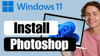 How to Download and Install Adobe Photoshop in Windows 11 [upl. by Tterrag384]