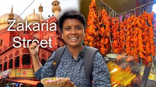 Zakaria Street Food Kolkata ❤️ Ramzan 2024 🔥Kolkata Street foodKebabBiryani Bong Insane [upl. by Esirehs]