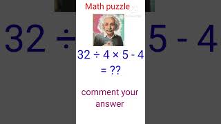 Math puzzle  math quizgame quiz mathematics gkquestion [upl. by Ayila720]