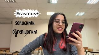 Erasmus sonucuma bakıyorum ✨ boğaziçi erasmus [upl. by Picardi]