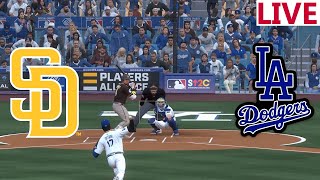 🔴LIVE Baseball🔴 San Diego Padres VS Los Angeles Dodgers September 26MLB THE SHOW 2024 [upl. by Nylanaj465]