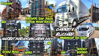 Carreta Blizzard Berangkat Ke SOLO BREWOGIMASINAR JAGO readyDaftar Sound Karnaval Harjokuncaran [upl. by Uot]