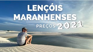 Lençóis Maranhenses de carro até Barreirinhas e PREÇO dos PASSEIOS 2021 [upl. by Noired]