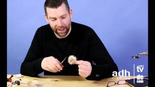 adhfishing TV fly tying video with Morten Valeur  CDC Goddard Sedge dry fly [upl. by Gerdi]