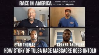 Kelenna Azubuike Etan Thomas on how Tulsa Race Massacre goes untold  NBC Sports Bay Area [upl. by Amihsat]