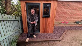 How to build a garden room with an oakwood build pack [upl. by Ennaej]