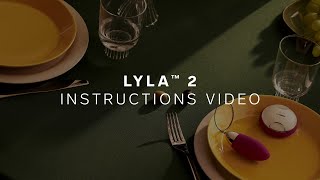 LELO LYLA™ 2 Instruction Video [upl. by Lezned]