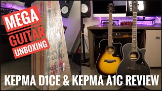 Kepma D1ce amp Kepma A1c Review  Affordable Kepma Guitars Review  Best Guitar Under ₹10000 [upl. by Lipp]