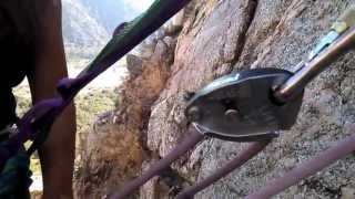 Autoblock belay with a GriGri climbing tip [upl. by Aikcir424]