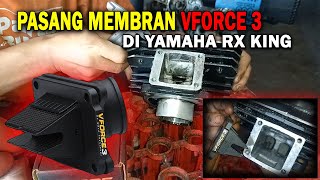 Cara pasang membran VFORCE 3 KW di yamaha RX KING [upl. by Albemarle91]