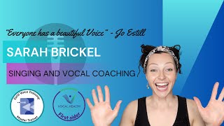 Estill Voice Training with Sarah Brickel Vocal Coach [upl. by Githens]