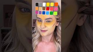 RANDOM COLOUR FILTER CHOSES MY MAKEUP FULL FACE OF RANDOM COLOURS MAKEUP CHALLENGE [upl. by Jueta148]