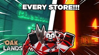 Every Store Location In Oaklands  Roblox [upl. by Wills]